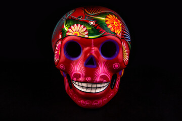 Calavera de cerámica