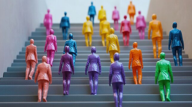 Exploring how fractional hiring is revolutionizing the workplace, creating a paradigm shift in employment strategies and workforce management.staffing, recruitment, hiring, human resources.AI-generate