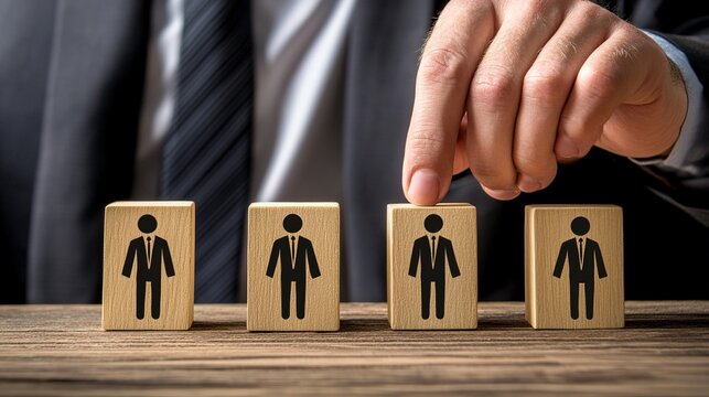 Exploring how fractional hiring is revolutionizing the workplace, creating a paradigm shift in employment strategies and workforce management.staffing, recruitment, hiring, human resources.AI-generate