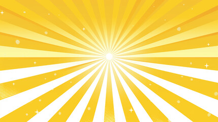 Light yellow and white background with sun rays