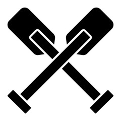 paddles Solid icon