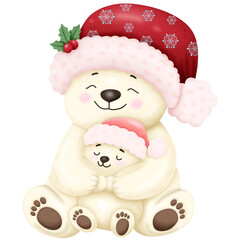 christmas teddy bear