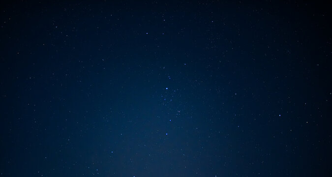 Stars decorating the blue of the night sky