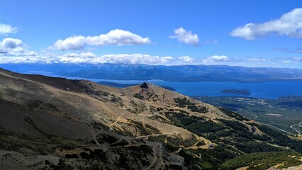Obraz premium Mountainous landscape in southern Argentina