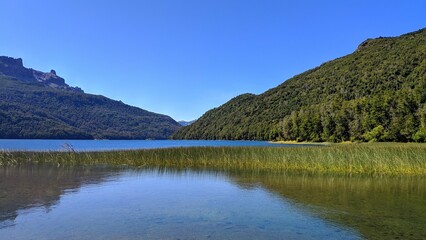 Mountainous landscape in southern Argentina