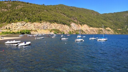 Obraz premium Mountainous landscape in southern Argentina