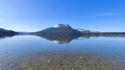 Mountainous landscape in southern Argentina