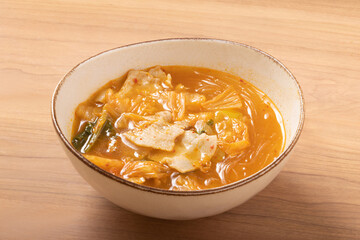 キムチ春雨スープ