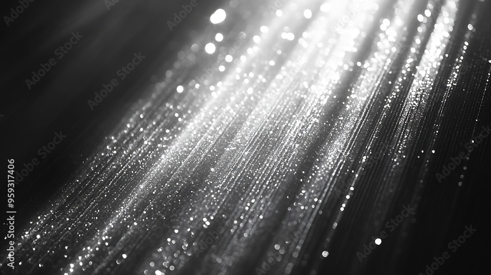 Aufkleber light refraction abstract background nature aesthetic sunlight reflection monochrome gradient beauti