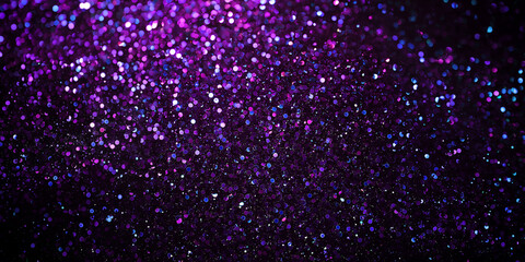Obraz premium Dark violet glitter textured background close-up