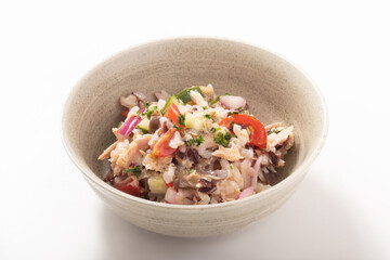 ツナと黒米のライスサラダ（タイ産　ブラックライス）