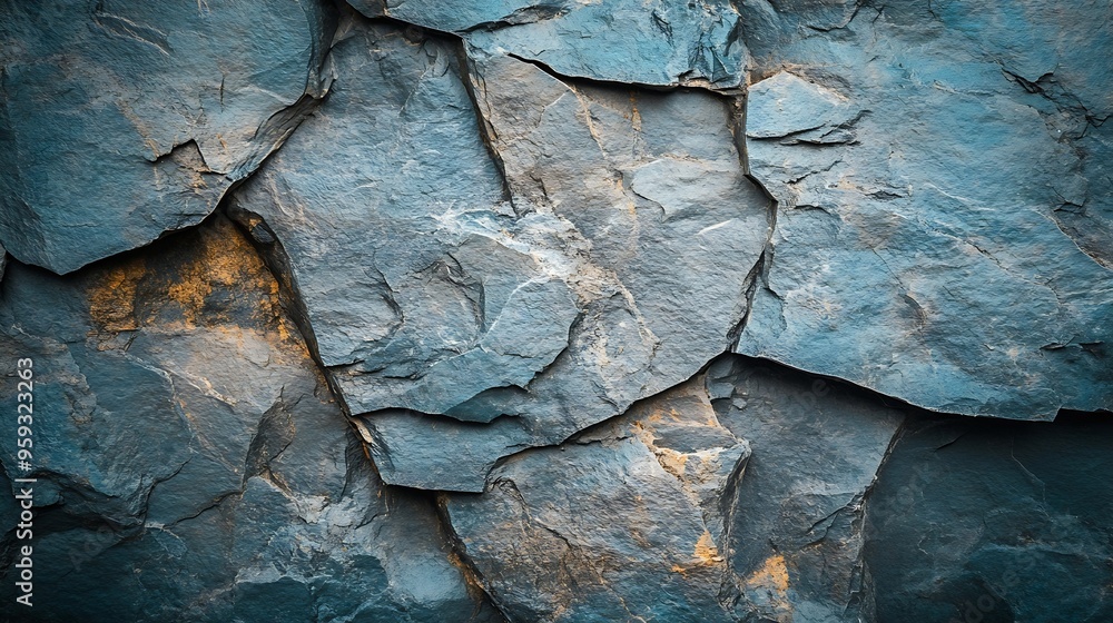 Aufkleber image of a wall texture or background : generative ai