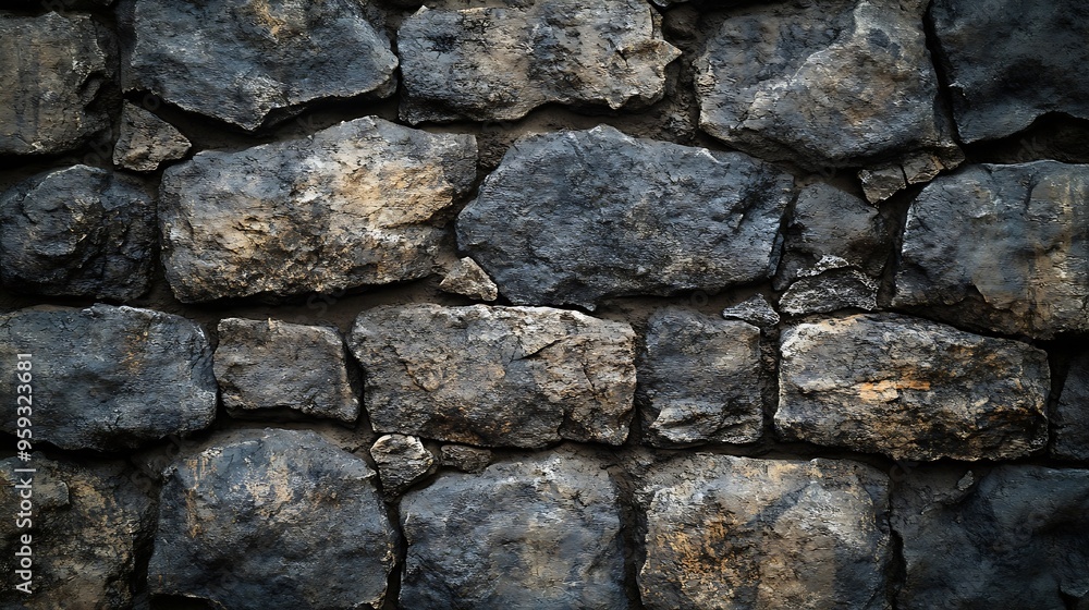 Poster image of a wall texture or background : generative ai