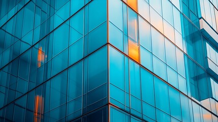 Glass panel installed on facade Installation of unitized curtain wall system building construction Double glazed windows on highrise building Mount insulated tempered glass pane unit o : Generative AI