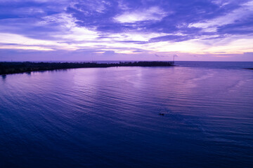 Sunset sky, Nature beautiful Light Sunset or sunrise over sea, Colorful dramatic majestic scenery sky,Amazing clouds and waves in sunset sky nature light cloud background