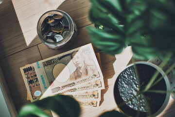 日本円の札束