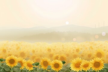 Obraz premium sunrise in the mountains