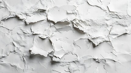 Obraz premium Vintage White Wall Texture with Paper and Marble Elements : Generative AI