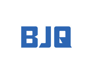 BJQ logo design vector template. BJQ