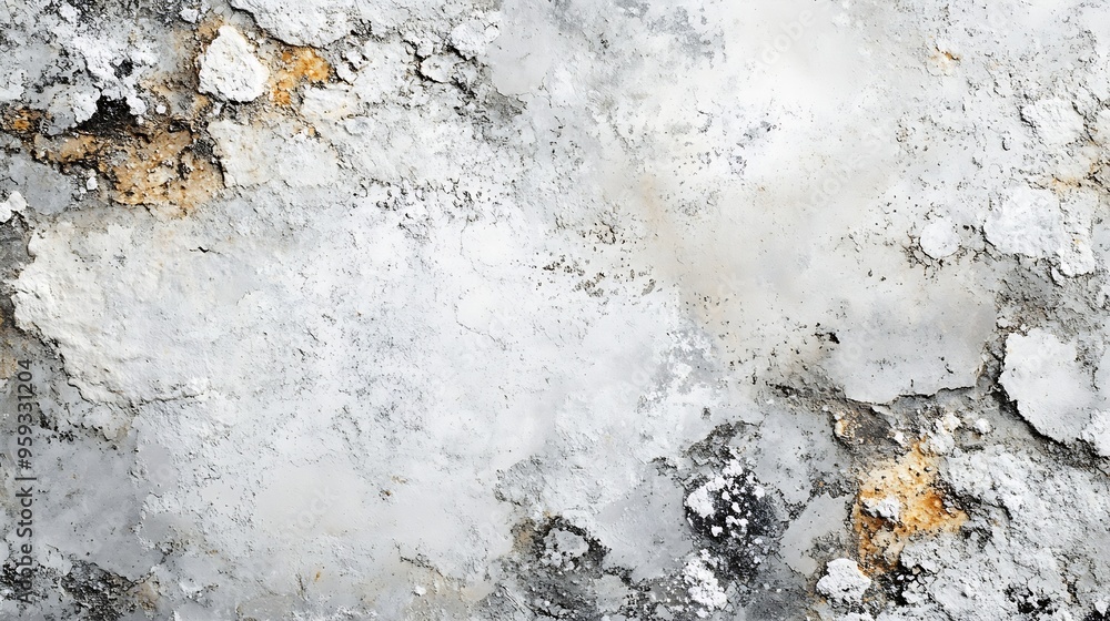 Poster abstract grungy white concrete seamless background stone texture for painting on ceramic tile wallpa