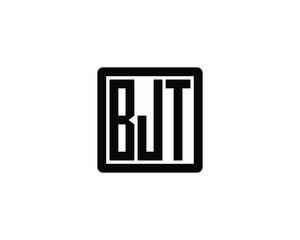 BJT logo design vector template. BJT