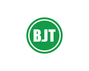 BJT logo design vector template. BJT