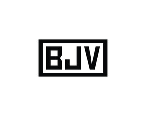 BJV Logo design vector template. BJV