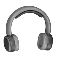 Headphone 3D Illustration for uiux, web, app, presentation, etc