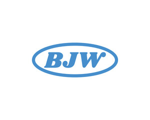 BJW logo design vector template. BJW