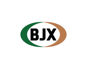 BJX logo design vector template. BJX