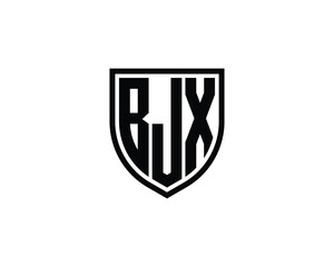 BJX logo design vector template. BJX