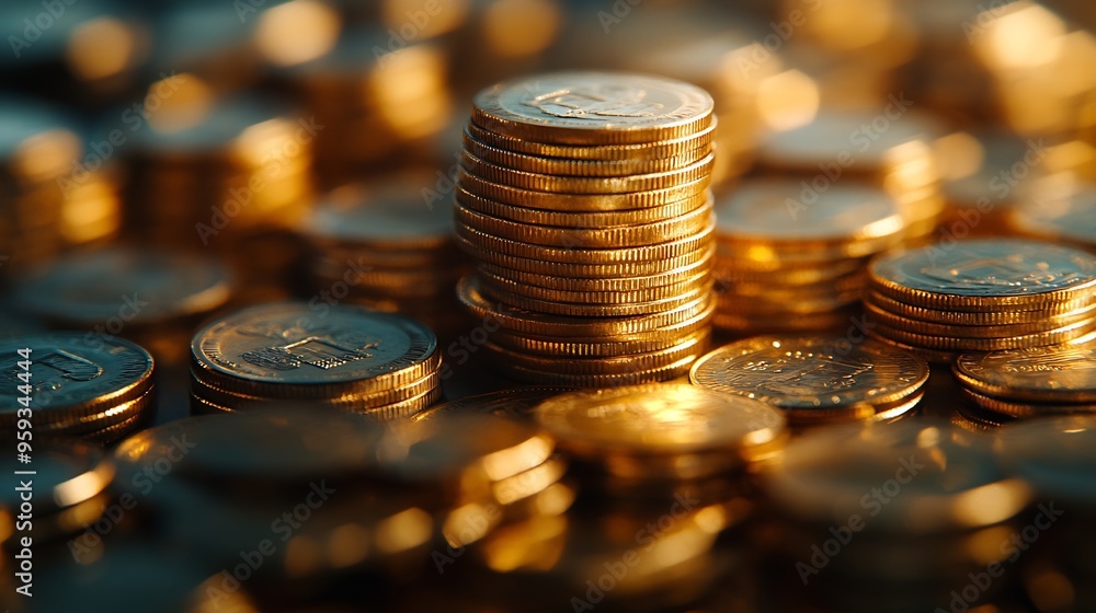 Fototapete savings and calculations are the basis of investing to get a worthwhile dividend with minimal risk b