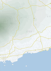 제주도 남쪽 지도, 남원읍, 표선면
