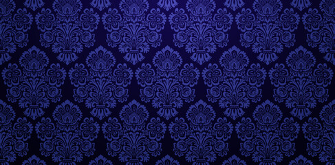 Dark Blue seamless Pattern Ornamental design backgrounds for wallpaper the bedroom, patterned fills, webs pages, surface textures, book cover, fabrics printing, textiles tiles interior, wrapping paper