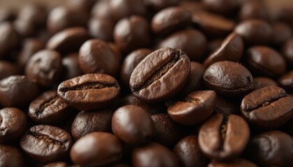 Obraz premium coffee beans background