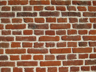 red brick wall