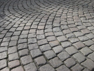 stone block paving