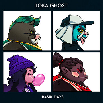 Loka Ghost - Basik Days (Gorillaz parody - Demon dayz)