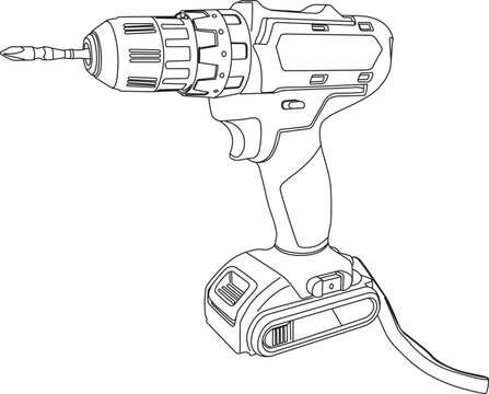 recommend clip art: screwdriver vector outline drawing in eps10	
                    