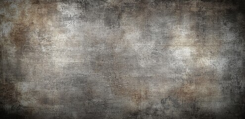 Abstract Grunge Background with Concrete Texture, Grainy Gray and Brown Colors, High-Resolution Cinematic Style