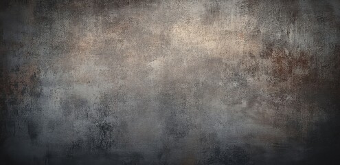 Fototapeta premium Abstract Grunge Background with Concrete Texture, Grainy Gray and Brown Colors, High-Resolution Cinematic Style