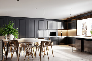 Fototapeta premium Contemporary Diningroom Interior