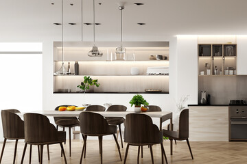 Contemporary Diningroom Interior