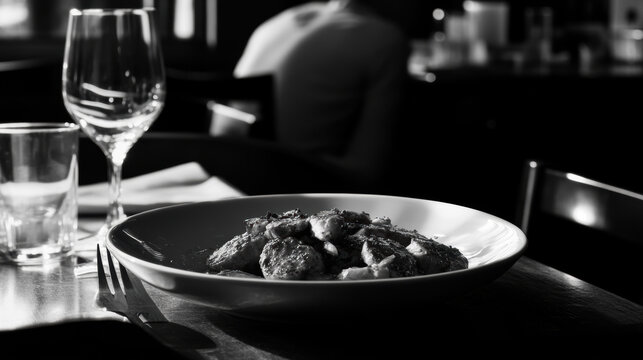 Dinner Plate Closeup.