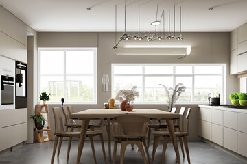 Contemporary Diningroom Interior