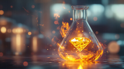 Diamond in Flask.