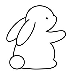 달토끼일러스트