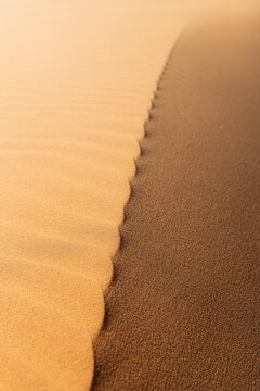 Africa, Erg Chebbi, Morocco. Desert landscape. 