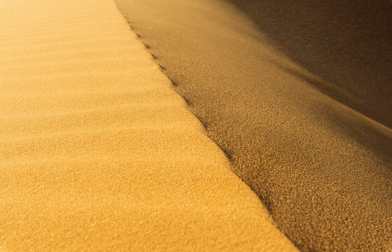 Africa, Erg Chebbi, Morocco. Desert landscape. 