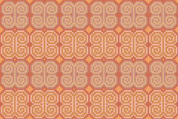 Festive Sweater Design. Seamless Knitted Pattern